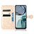 Leather Case Stands Flip Cover Holder C01X for Motorola Moto G62 5G