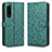 Leather Case Stands Flip Cover Holder C01X for Sony Xperia 5 III Green