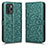 Leather Case Stands Flip Cover Holder C01X for Xiaomi Poco X3 GT 5G Green