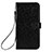 Leather Case Stands Flip Cover Holder C01X for Xiaomi Redmi 10 India