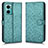 Leather Case Stands Flip Cover Holder C01X for Xiaomi Redmi 10 Prime Plus 5G Green