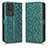 Leather Case Stands Flip Cover Holder C01X for Xiaomi Redmi K60E 5G Green