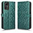 Leather Case Stands Flip Cover Holder C01X for Xiaomi Redmi Note 12S Green