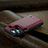 Leather Case Stands Flip Cover Holder C02S for Apple iPhone 13 Pro Red Wine