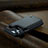 Leather Case Stands Flip Cover Holder C02S for Apple iPhone 15 Pro Max Black