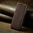 Leather Case Stands Flip Cover Holder C02S for Oppo Reno8 T 4G Brown