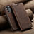 Leather Case Stands Flip Cover Holder C02S for Samsung Galaxy A23 5G