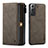 Leather Case Stands Flip Cover Holder C02S for Samsung Galaxy S21 5G