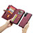 Leather Case Stands Flip Cover Holder C02S for Samsung Galaxy S21 Plus 5G