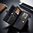 Leather Case Stands Flip Cover Holder C02S for Samsung Galaxy S23 Ultra 5G