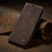 Leather Case Stands Flip Cover Holder C02S for Xiaomi Redmi Note 9 Pro