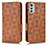 Leather Case Stands Flip Cover Holder C02X for Motorola Moto E32