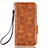 Leather Case Stands Flip Cover Holder C02X for Motorola Moto E32s