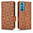 Leather Case Stands Flip Cover Holder C02X for Motorola Moto Edge 30 5G