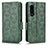 Leather Case Stands Flip Cover Holder C02X for Sony Xperia 5 III Green