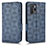 Leather Case Stands Flip Cover Holder C02X for Xiaomi Poco X3 GT 5G Blue