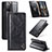 Leather Case Stands Flip Cover Holder C03S for Samsung Galaxy S20 5G