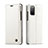 Leather Case Stands Flip Cover Holder C03S for Samsung Galaxy S20 5G White