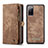 Leather Case Stands Flip Cover Holder C03S for Samsung Galaxy S20 FE 5G