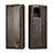 Leather Case Stands Flip Cover Holder C03S for Samsung Galaxy S20 Ultra 5G