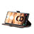 Leather Case Stands Flip Cover Holder C03S for Samsung Galaxy S21 Ultra 5G