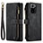 Leather Case Stands Flip Cover Holder C03S for Xiaomi Poco M5S