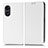 Leather Case Stands Flip Cover Holder C03X for Oppo A58 5G