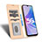 Leather Case Stands Flip Cover Holder C03X for Oppo A58 5G