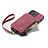 Leather Case Stands Flip Cover Holder C04S for Apple iPhone 13 Pro