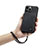 Leather Case Stands Flip Cover Holder C04S for Apple iPhone 15 Pro Max