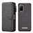 Leather Case Stands Flip Cover Holder C04S for Samsung Galaxy S20