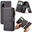 Leather Case Stands Flip Cover Holder C04S for Samsung Galaxy S20 5G