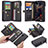 Leather Case Stands Flip Cover Holder C04S for Samsung Galaxy S20 Lite 5G