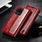 Leather Case Stands Flip Cover Holder C04S for Samsung Galaxy S20 Ultra 5G