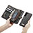 Leather Case Stands Flip Cover Holder C04S for Samsung Galaxy S22 Plus 5G