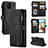 Leather Case Stands Flip Cover Holder C05S for Samsung Galaxy A71 5G