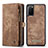 Leather Case Stands Flip Cover Holder C05S for Samsung Galaxy S20