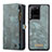 Leather Case Stands Flip Cover Holder C05S for Samsung Galaxy S20 Ultra