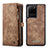 Leather Case Stands Flip Cover Holder C05S for Samsung Galaxy S20 Ultra