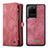 Leather Case Stands Flip Cover Holder C05S for Samsung Galaxy S20 Ultra 5G