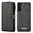 Leather Case Stands Flip Cover Holder C05S for Samsung Galaxy S21 5G