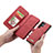 Leather Case Stands Flip Cover Holder C05S for Samsung Galaxy S21 Ultra 5G