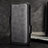 Leather Case Stands Flip Cover Holder C05X for Google Pixel 5 Black