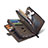 Leather Case Stands Flip Cover Holder C06S for Samsung Galaxy S20