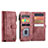 Leather Case Stands Flip Cover Holder C07S for Samsung Galaxy S23 5G