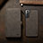 Leather Case Stands Flip Cover Holder C09S for Samsung Galaxy S21 Plus 5G Brown