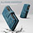 Leather Case Stands Flip Cover Holder C14S for Samsung Galaxy S22 Ultra 5G