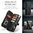 Leather Case Stands Flip Cover Holder C14S for Samsung Galaxy S22 Ultra 5G