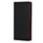 Leather Case Stands Flip Cover Holder D01T for Samsung Galaxy S22 Ultra 5G