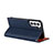 Leather Case Stands Flip Cover Holder D01T for Samsung Galaxy S23 5G